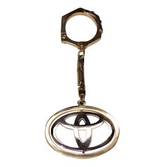 Золотой брелок TOYOTA