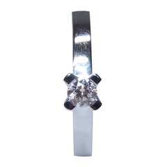 Золота каблучка з діамантом, изображение 2