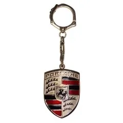 Золотий брелок PORSCHE