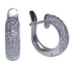 Серьги с бриллиантами