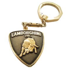 Золотий брелок Lamborghini