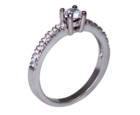 Обручальное кольцо с бриллиантами. Артикул KO1944