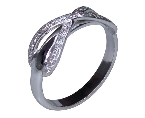Золотое кольцо с бриллиантами. Артикул HB5328