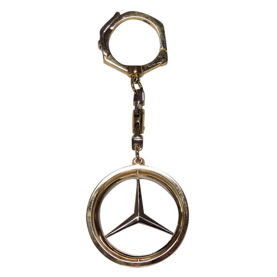 Золотой брелок MERCEDES. Артикул Б11